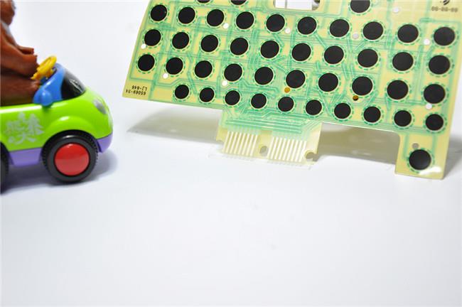 學(xué)習(xí)機(jī)薄膜線路,玩具碳膜開(kāi)關(guān),深圳印刷電子玩具線路廠商供應(yīng)