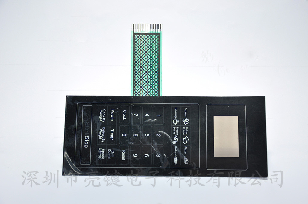 機(jī)械面板薄膜開關(guān),導(dǎo)電薄膜面板印刷,薄膜開關(guān)面貼