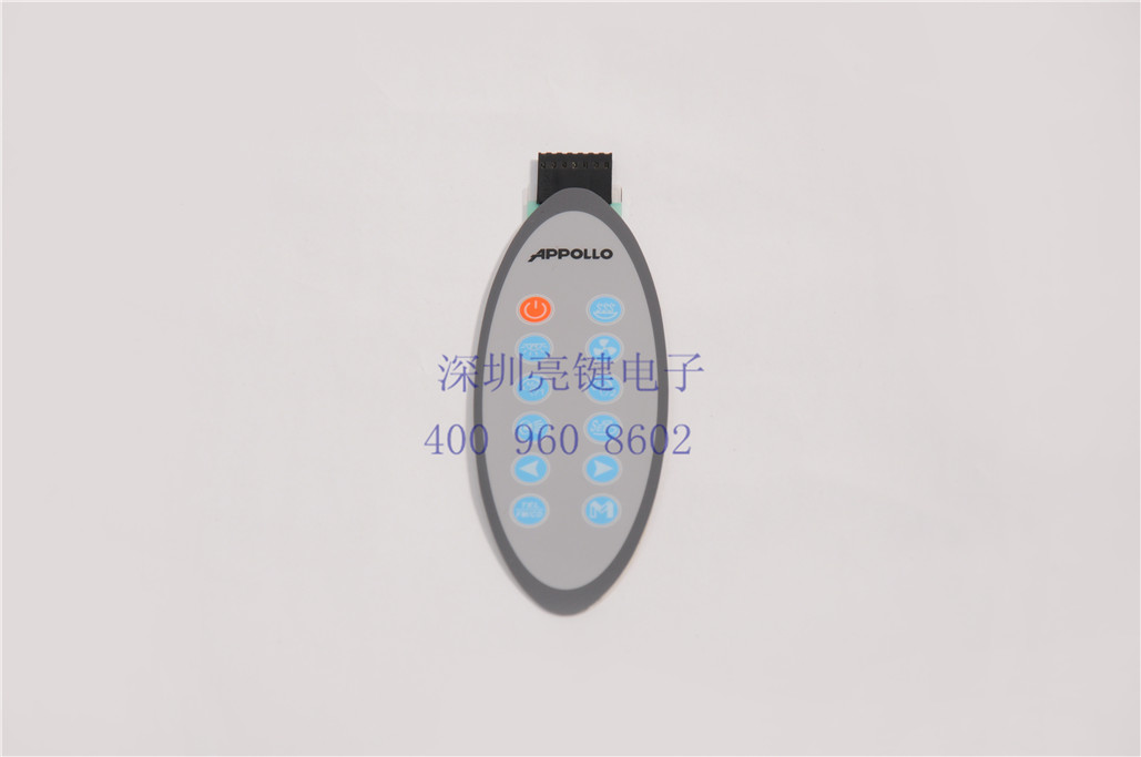 薄膜開關(guān)面貼