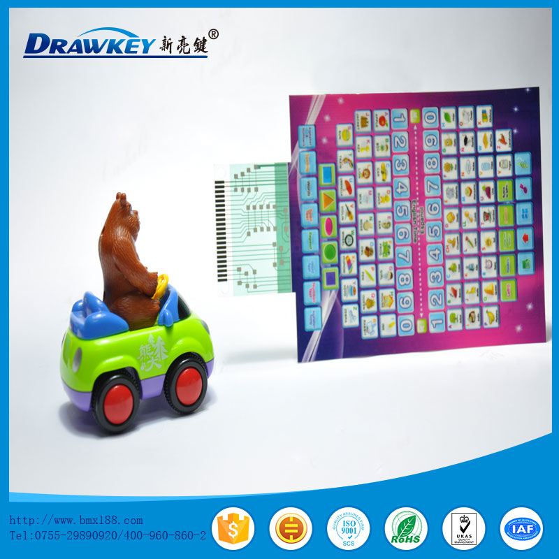 學(xué)習(xí)機(jī)印刷線路,亮鍵電子,學(xué)習(xí)機(jī)薄膜線路