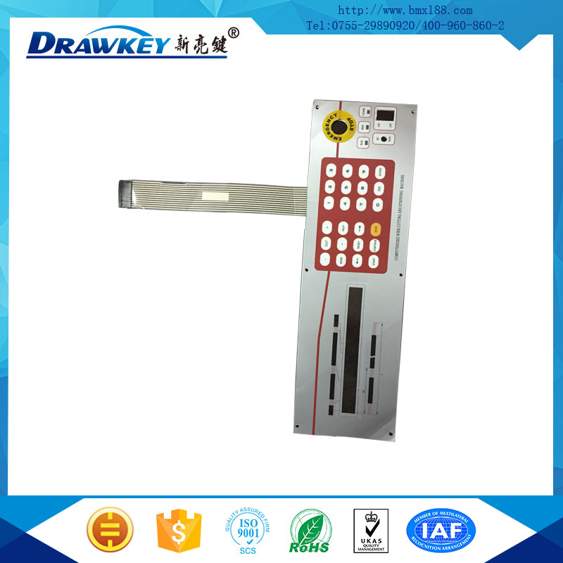 工業(yè)薄膜控制面板,工業(yè)薄膜按鍵開關,亮鍵電子