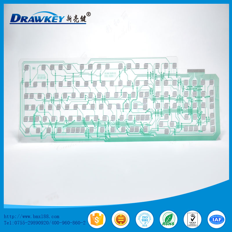 藍牙防水鍵盤導(dǎo)電膜,鍵盤導(dǎo)電線路,防水鍵盤感應(yīng)片,亮鍵電子