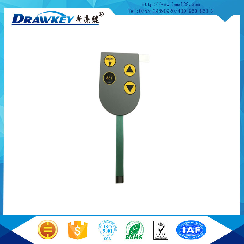 pvc薄膜開(kāi)關(guān)面板,柔性薄膜開(kāi)關(guān),薄膜按鍵