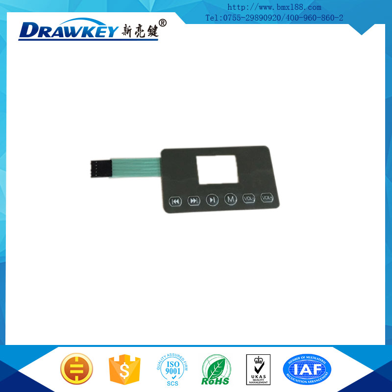 戶外用品專業(yè)薄膜開關(guān),軍綠色薄膜開關(guān),柔性薄膜開關(guān)