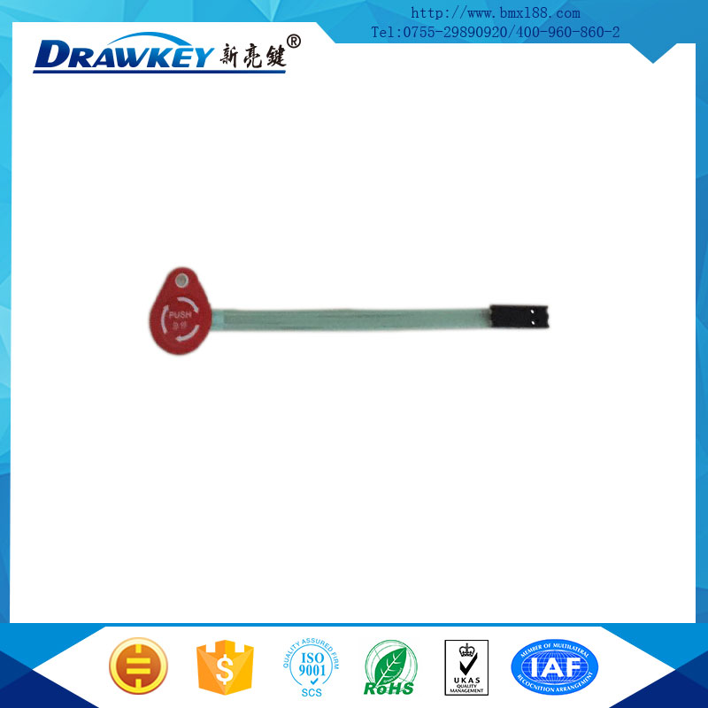 1鍵式小薄膜開關(guān),一鍵薄膜開關(guān),柔性薄膜開關(guān)