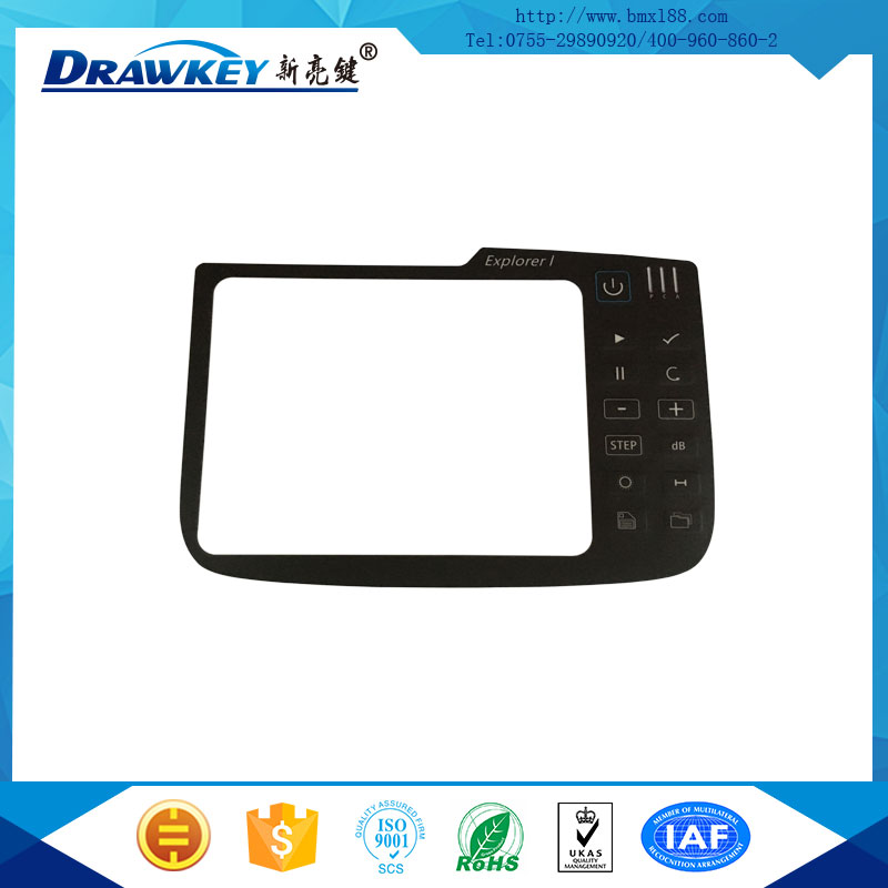 pet薄膜控制面板,薄膜按鍵面板,pet薄膜面貼