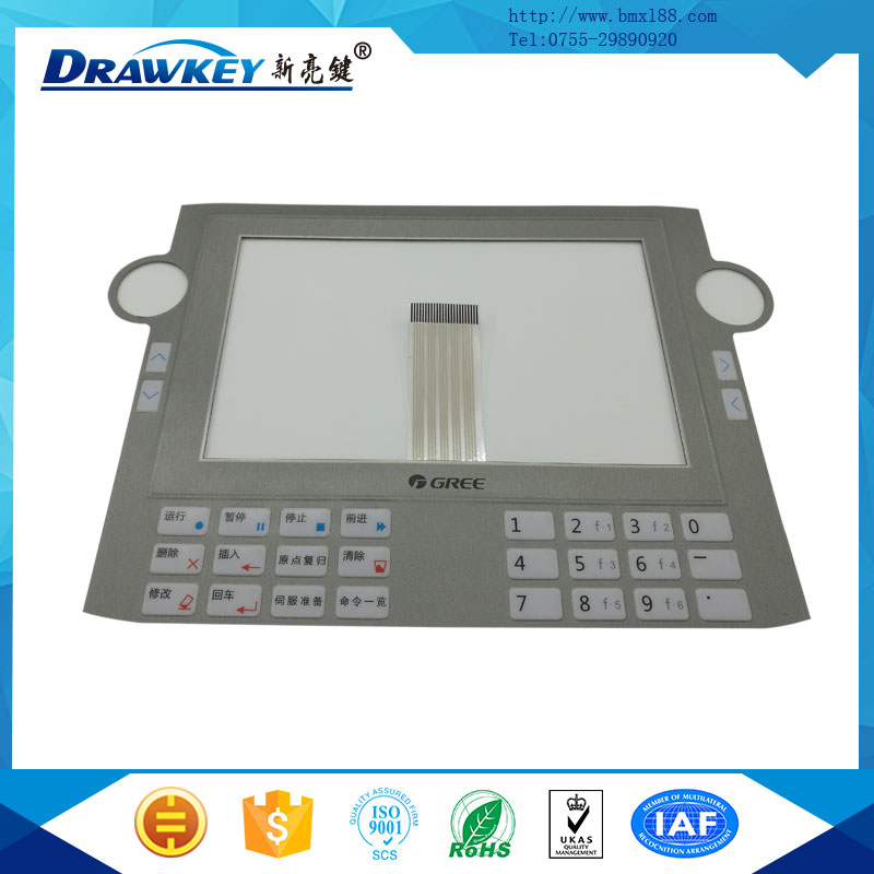 薄膜按鍵面板,薄膜開關(guān)按鍵,pet線路板