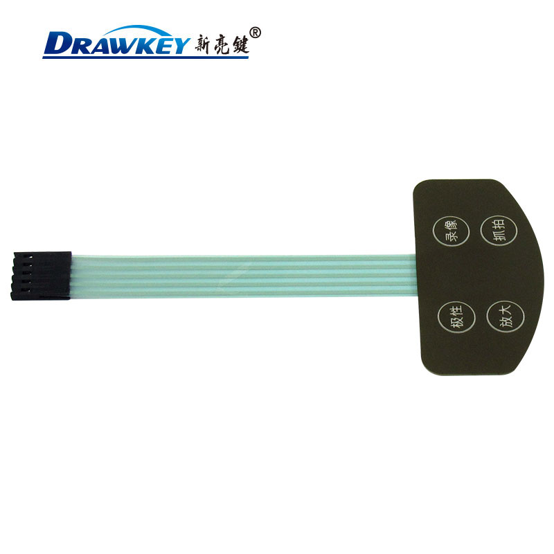 薄膜開(kāi)關(guān)絲印,控制開(kāi)關(guān)面板,軟性線路按鍵