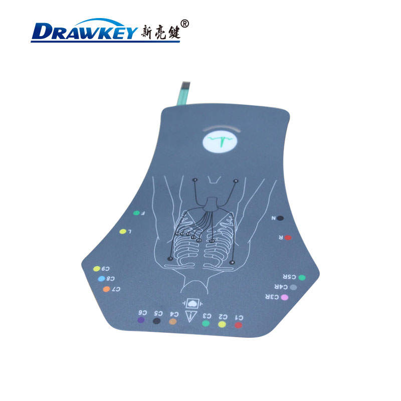 亮鍵電子防水醫(yī)療薄膜開(kāi)關(guān),醫(yī)療薄膜開(kāi)關(guān)面板,醫(yī)療控制面板制造廠